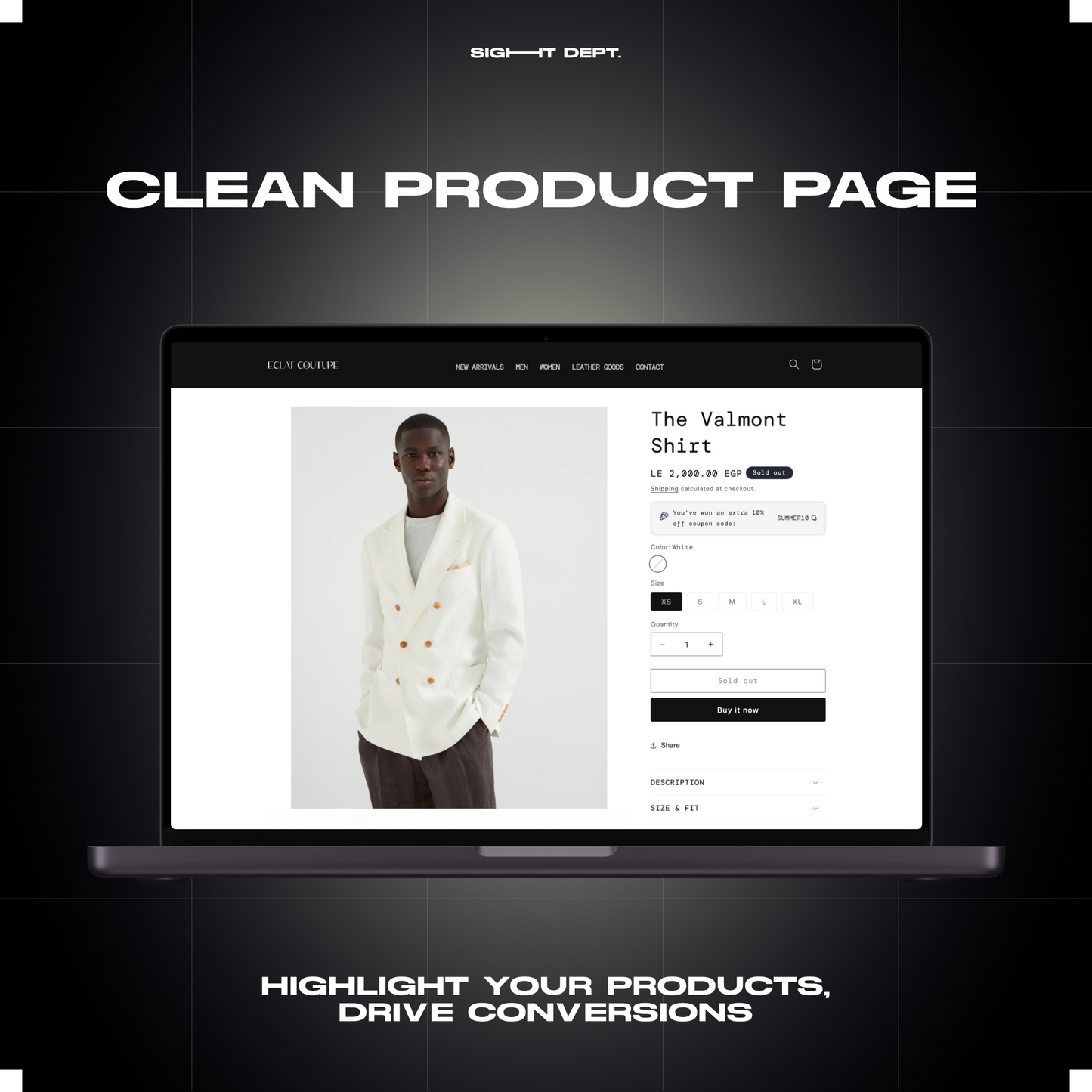 ÉCLAT COUTURE - LUXURY FASHION BRAND