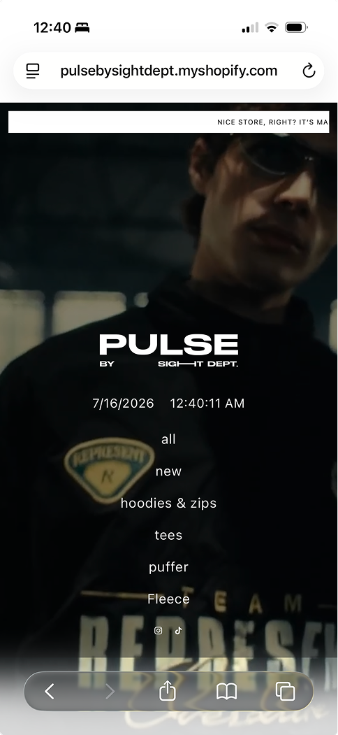 Home page
