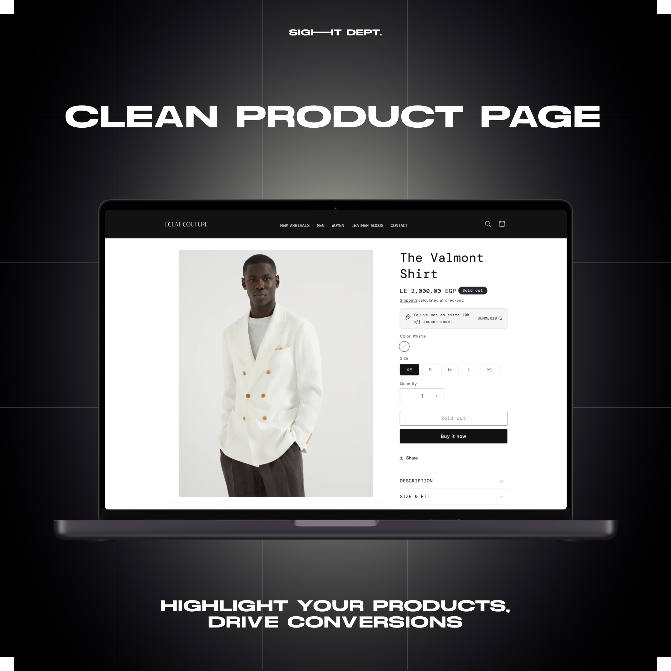 ÉCLAT COUTURE -  LUXURY FASHION BRAND