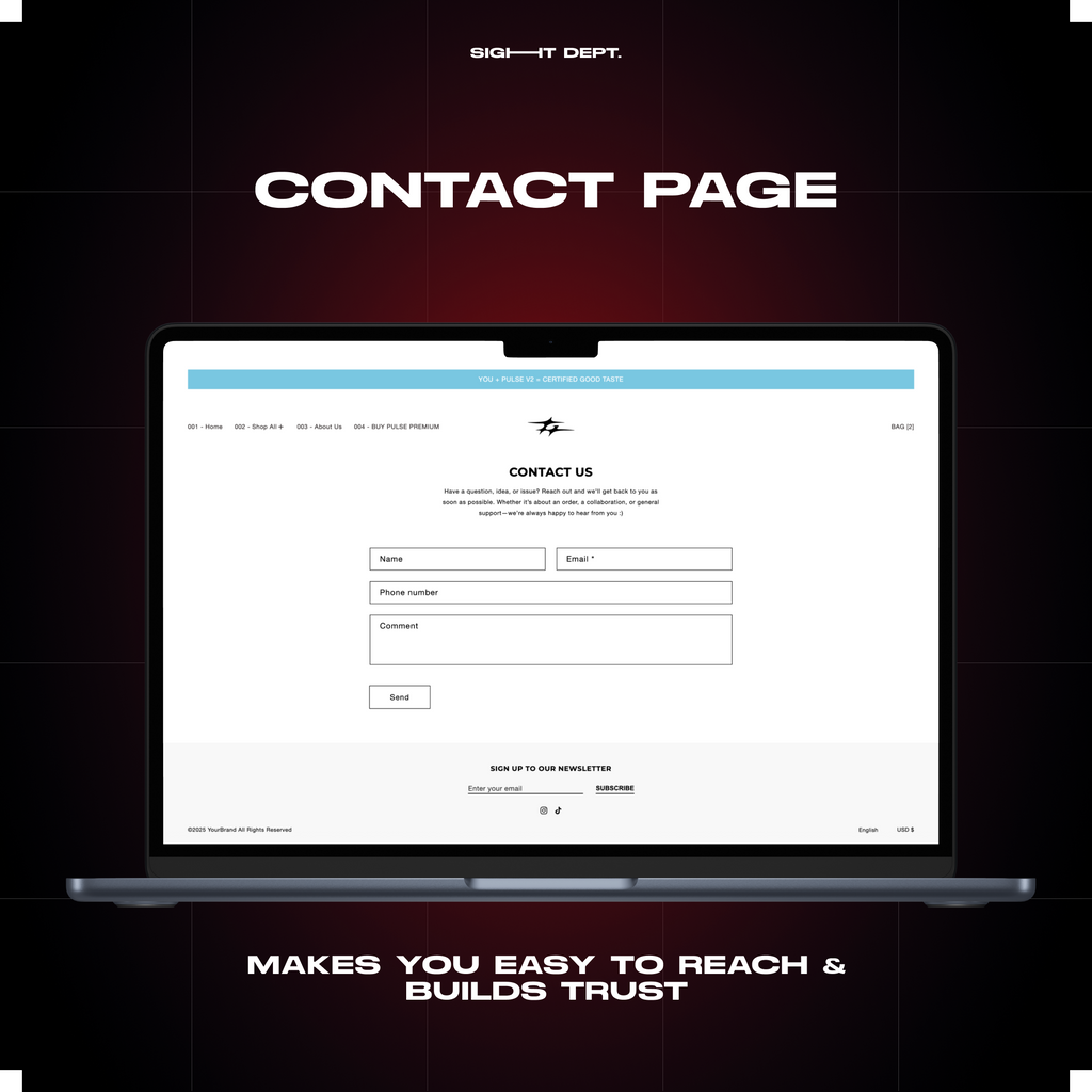 Pulse Add PULSE STARTER – Sightdepartment