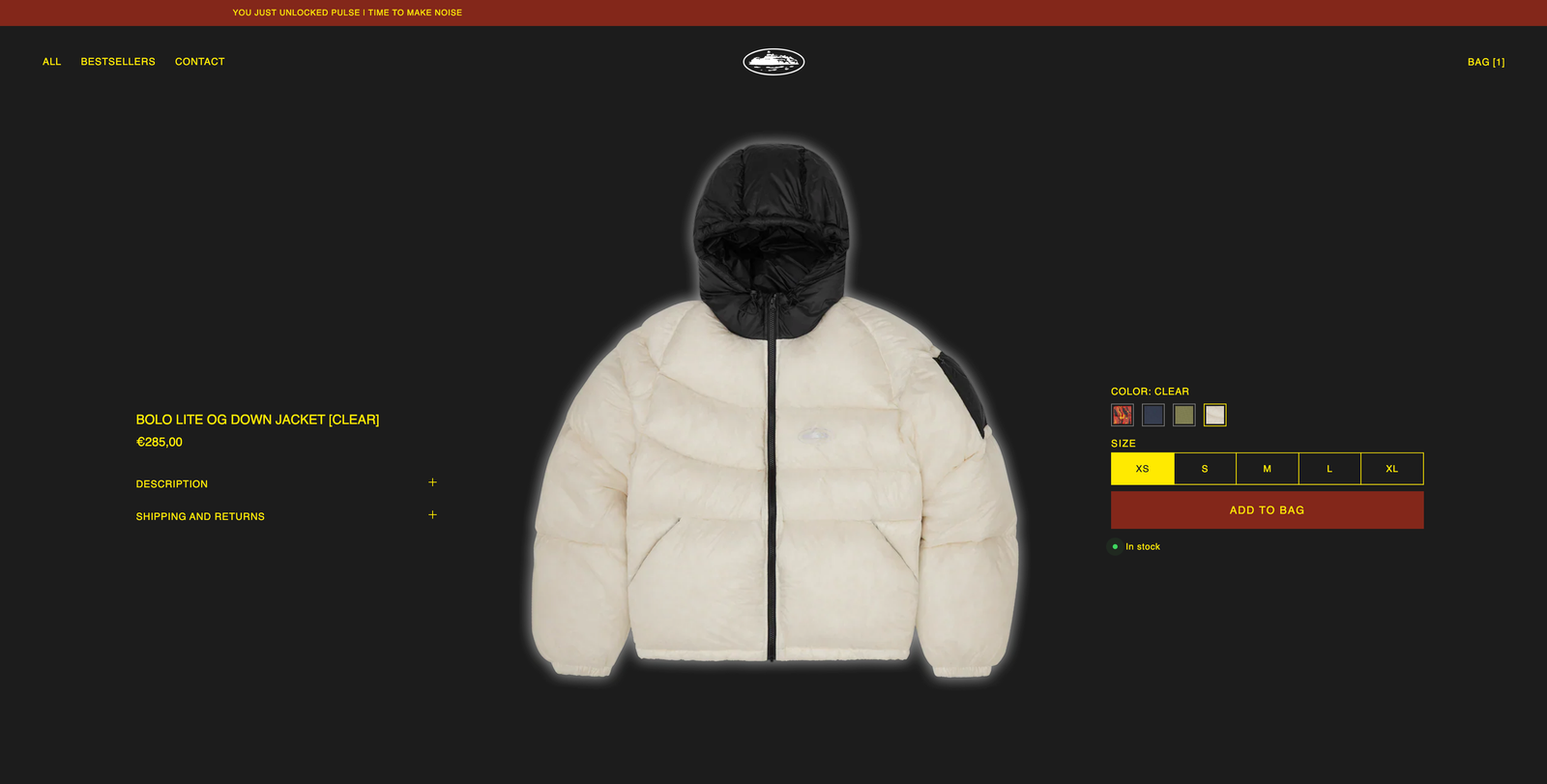 Product page gallery